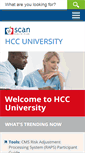 Mobile Screenshot of hccuniversity.com